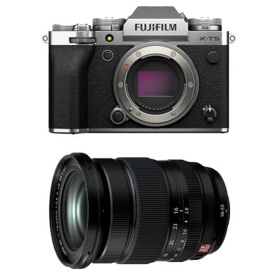 FUJIFILM  X-T5 Silver + XF 16-55mm f/2.8 LM WR II Garanti 3 ans