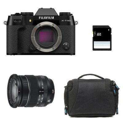 FUJIFILM  X-T50 NOIR + 16-80 Garanti 3 ans + Sac + Carte SD 8 Go