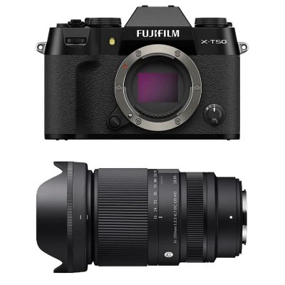 FUJIFILM  X-T50 Noir + SIGMA 16-300mm f/3.5-6.7 DC OS Contemporary