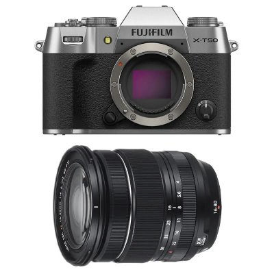 FUJIFILM  X-T50 SILVER + 16-80 Garanti 3 ans