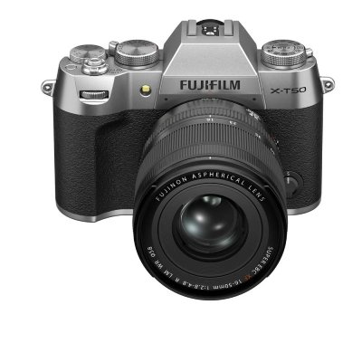 FUJIFILM  X-T50 + XF 16-50mm Silver