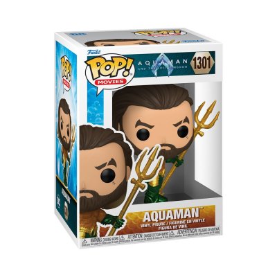 FUNKO  Aquaman et le Royaume perdu POP! Vinyl Figurine Aquaman 9 cm- -