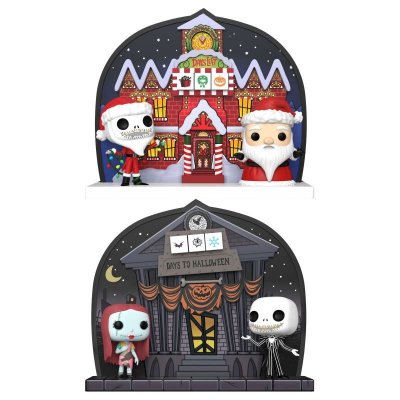 FUNKO  Calendrier De Compte &agrave; Rebours Double Face Pop Nightmare Before Christmas Disney 