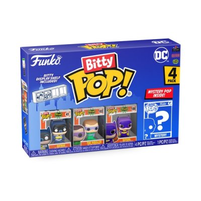 Funko DC pack 4 figurines Bitty POP! Vinyl Batman Adam West 2,5 cm- -