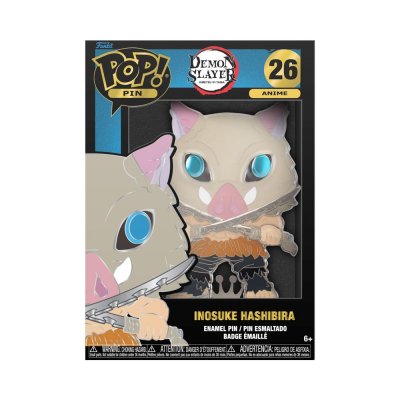 FUNKO  Demon Slayer Kimetsu No Yaiba Pop Pin Inosuke Hashibira W/Chase