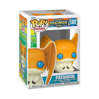 FUNKO  Digimon Pop! Animation Vinyl Figure Patamon 9 Cm Orange