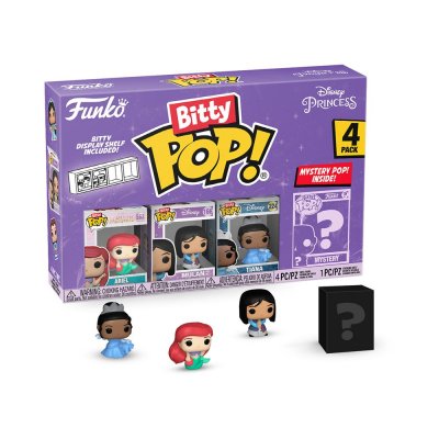 FUNKO  Disney Princesses pack 4 figurines Bitty POP! Vinyl Ariel 2,5 c