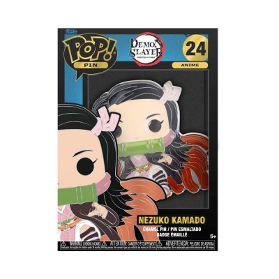 FUNKO  DMSPP0002 Loungefly Large Pop! Pin - Demon Slayer: NEZUKO KAMADO
