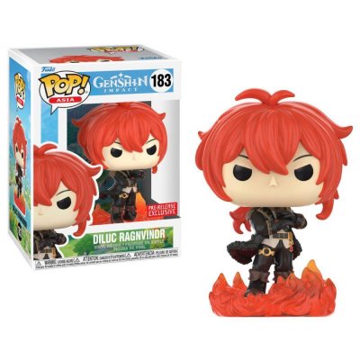 FUNKO  Genshin Impact POP! Games Vinyl figurine Diluc Ragnvindr 9 cm -