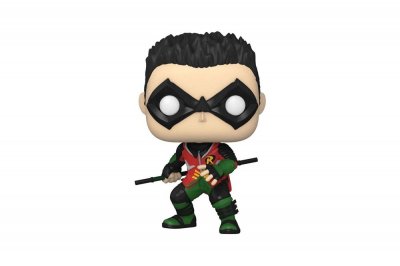 FUNKO  Gotham Knights POP! Games Vinyl figurine Robin 9 cm- - Figurine