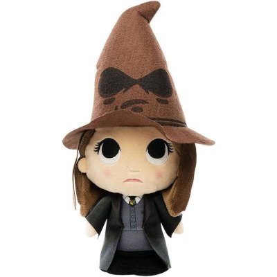 FUNKO  Harry Potter Hermione With Sorting Hat 15 Cm Teddy Marron,Noir
