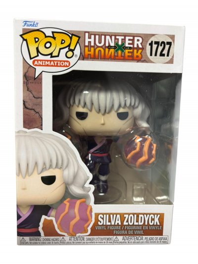 FUNKO  Hunter x Hunter POP! Animation Vinyl figurine Silva Zoldyck 9 cm - Figurine - FK80348 