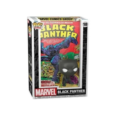 FUNKO  Marvel POP! Comic Cover Vinyl Figurine Black Panther 9 cm- - Fi