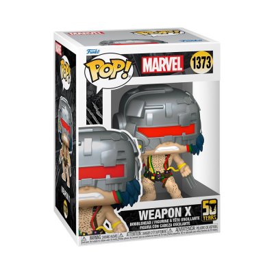 FUNKO  Marvel POP! Marvel Vinyl figurine Wolverine 50th - Ultimate Weapon X 9 cm - Figurine - FK77437 
