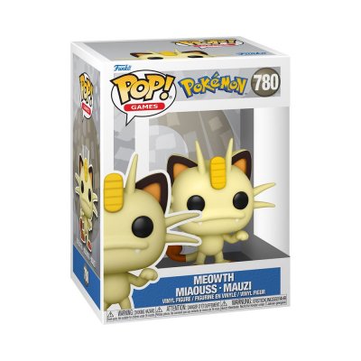 FUNKO  Pokemon POP! Games Vinyl figurine Miaouss 9 cm - - Figurine