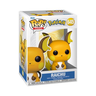 FUNKO  Pokemon POP! Games Vinyl figurine Raichu (EMEA) 9 cm- - Figurin