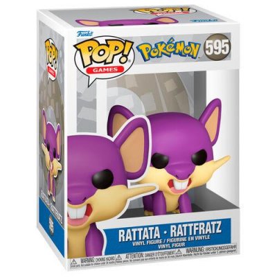 Funko Pokemon POP! Games Vinyl figurine Rattata 9 cm - - Figurine