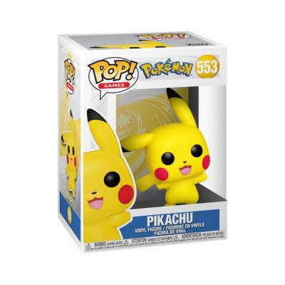 Funko Pop! Games: Pokemon - Pikachu (Waving) + Pop Protector