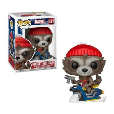 FUNKO  POP Marvel : Holiday - Rocket