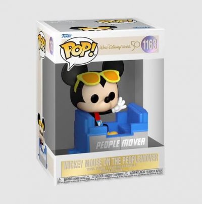 FUNKO  Pop Mickey Mouse On The Peoplemover Multicolore