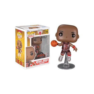 FUNKO  Pop Nba Chicago Bulls Michael Jordan With Jordans Exclusive Orange 