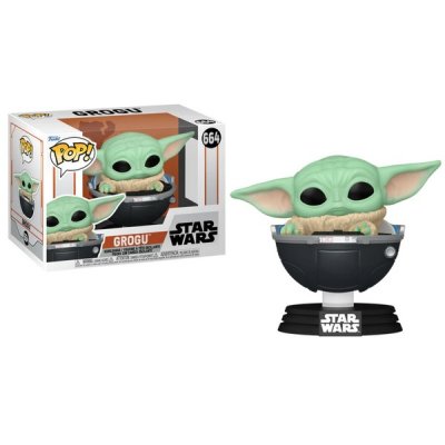 Funko Pop! Star Wars: The Mandalorian Season 3 - Grogu with Prama