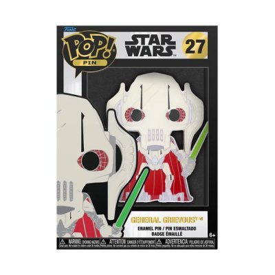 FUNKO  Star Wars POP! Pin pin's &eacute;maill&eacute;s General Grievous 10 cm- - Bad