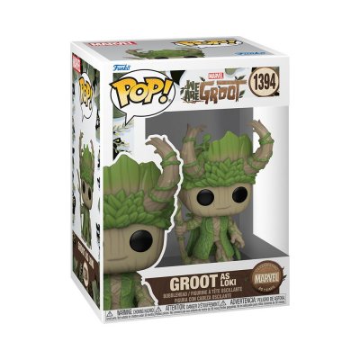 FUNKO  We Are Groot Pop! Vinyl Loki 9 Cm Figure Vert 