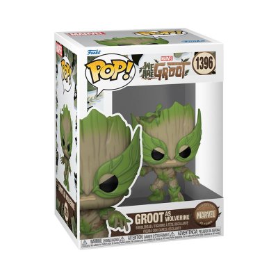 FUNKO  We Are Groot Pop! Vinyl Wolverine 9 Cm Figure Vert 