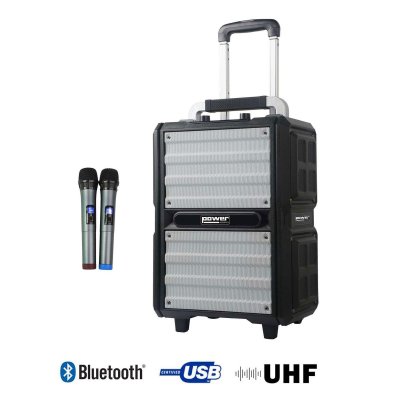 POWER ACOUSTICS Funmove 250 - Sono Portable 250W sur batterie + 2 micros main UHF