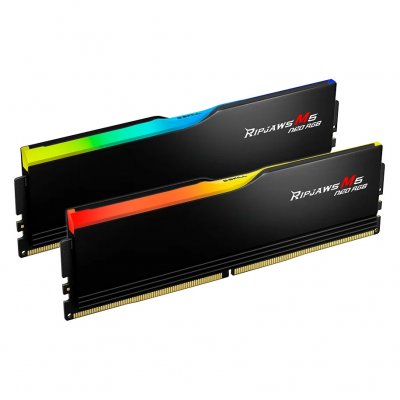 G.SKILL  Ripjaws M5 Neo RGB Black - 2 x 16 Go (32 Go) - DDR5 6000 MHz - CL28 