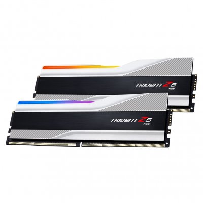 G.SKILL  Trident Z5 RGB Silver - 2 x 16 Go (32 Go) - DDR5 6000 MHz - CL28 