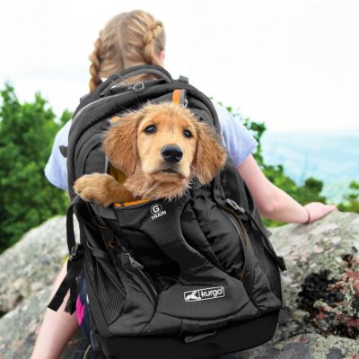 KURGO G-TRAIN K9 Sac &agrave; dos pour chien < 11 kg - Noir