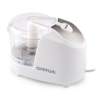 G3FERRARI G3 Ferrari G20010 Broyeur Horizontal 250 W, argent&eacute;/blanc