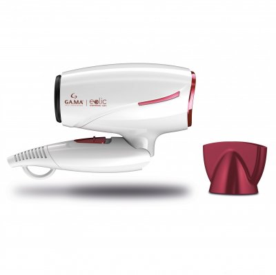  GA.MA Eolic Travel s&egrave;che-cheveux 1600 W Rouge, Blanc