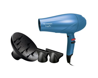 GAMA GA.MA Leggero Ion 4D Therapy Noir, Bleu 2400 W