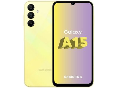 SAMSUNG Galaxy A15 4 Go/128 Go Jaune (Personality Yellow) Double SIM A155