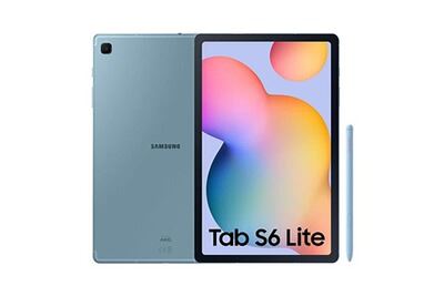 SAMSUNG Galaxy Tab S6 Lite (2022), 64 Go Wifi + 4G, Bleu Angora - Neuf