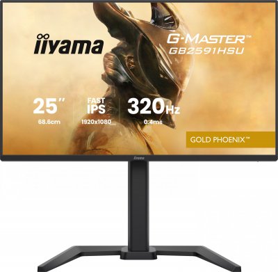 IIYAMA Gaming G-Master Gold Phoenix GB2591HSU-B1 24,5"" 320 Hz Full HD Noir mat