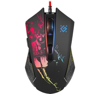 DEFENDER Gaming, optic, wired mouse  GM-880L WARFAME 12800dpi 8P RGB