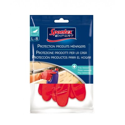 SPONTEX Gant pour outil de manutention latex, taille 9  EXPERT