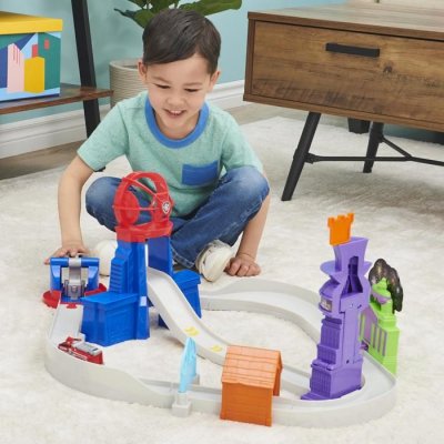 SPIN MASTER Garage Paw Patrol City Rescue Playset True Metal Pat&rsquo;Patrouille