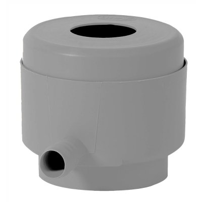 GARANTIA  Collecteur pour r&eacute;cup&eacute;rateur d'eau de pluie filtrant Eco gris