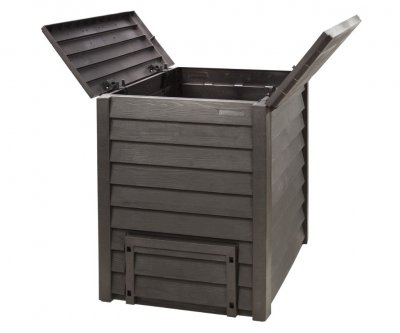 GRAF Garantia - Composteur Thermo-Wood, 600 litres, grille de fond incluse