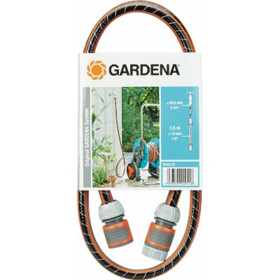 GARDENA  18040-20 tuyau d''arrosage 1,5 m Noir, Orange