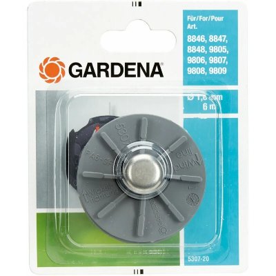 GARDENA  Bobine de fil de coupe 6 m multicolore - 13x10.50x4.20 cm T.U