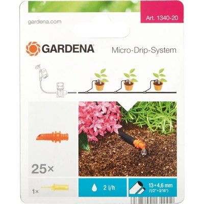 GARDENA  Goutteur de fin de ligne 2 l/h - 25 pi&egrave;ces