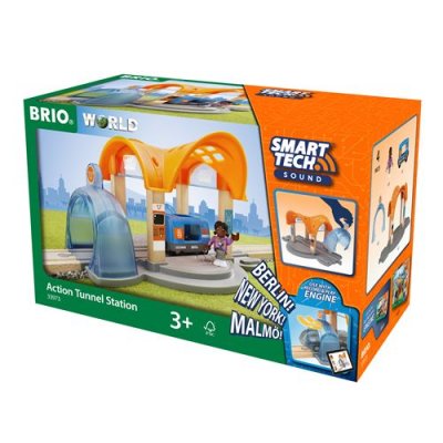 Gare Brio World Smart Tech Sound avec tunnel d'action