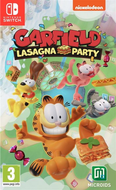 MICROIDS Garfield Lasagna Party Nintendo Switch 