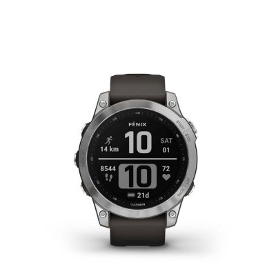 GARMIN  Montre connect&eacute;e Fenix 7 010-02540-01 - Argent